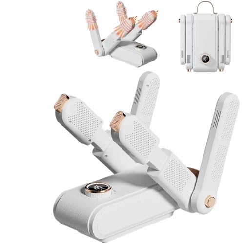 Schuhtrockner Elektrisch,Schuh Trockner,Schuh trockner antibakteriell und Faltbares Design,Schuhtrockner Fußballschuhe,Elektrischer Schuhtrockner für Stiefel Skistiefel Socken Schuhe