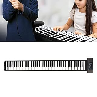 88 Touches, Bluetooth Roll Up Piano Portable Digital Roll Up Piano Fonction MIDI avec Affichage Numérique LED pour… - Les Beatles, Paul McCartney, John Lennon, RIngo Starr, George Harrison 88 Touches, Bluetooth Roll Up Piano Portable Digital Roll Up Piano Fonction MIDI avec Affichage Numérique LED pour… – Image 5