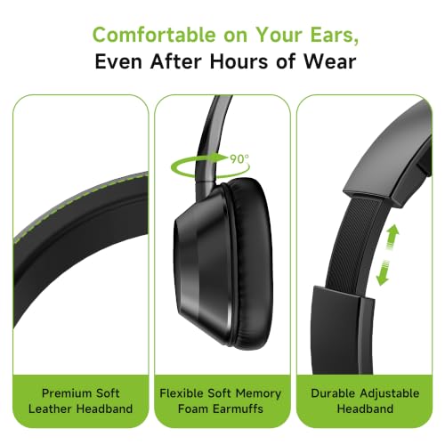 Acer Headset with Microphone for PC, ENC Noise-Cancelling Mic, USB-C/USB-A - image 5