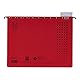 ELBA Hängehefter chic für A4, aus Karton, rot, 25er Pack