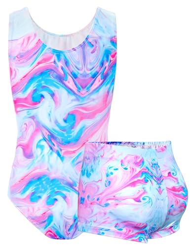 Image of TENVDA Girl's One Piece Swimsuit Sparkle Sleeveless One-Piece Bathing Suits Swimwear for Kids 2-12 Years Old