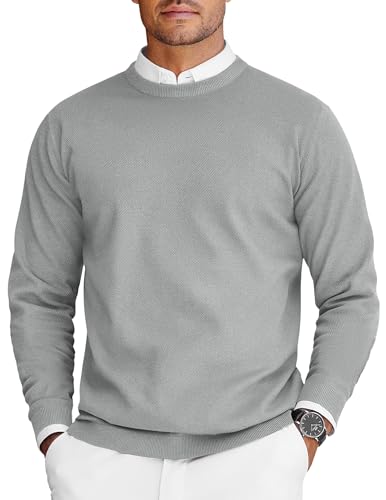COOFANDY Slim Fit Knit Sweater