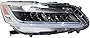 For Honda Accord 2017 Headlight Assembly Passenger Side | Sedan | Hybrid | LED | Replacement For HO2503178 | 33100T2AA42