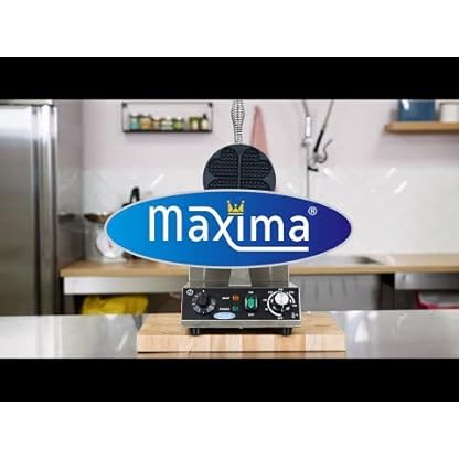 Maxima Gastro Waffelmacher - 4 Waffeln - Herzen – Bild 8