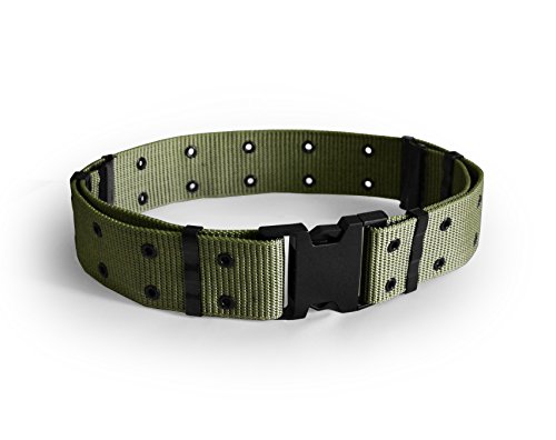Tactical Belt, Ultrakey Adjustable Security Military Heavy Duty Rescue Belt For Outdoor Sports And Hunting Greenv2 #TOP2