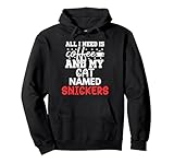 Snickers Cat Name GIfts With Coffee