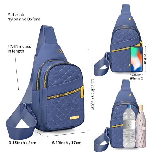 Image of Aisijimo Small Sling Bag For Women Men Casual Crossbody Sling Backpack | Small