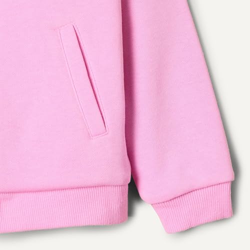 Amazon Essentials Unisex Babies' French Terry Zip Hoodie Sweatshirt, Pink, 18 Months by Amazon Essentials - Image 4