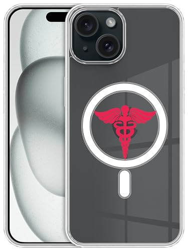 Coque iPhone 15 transparente anti-jaunissement et antichoc compatible MagSafe