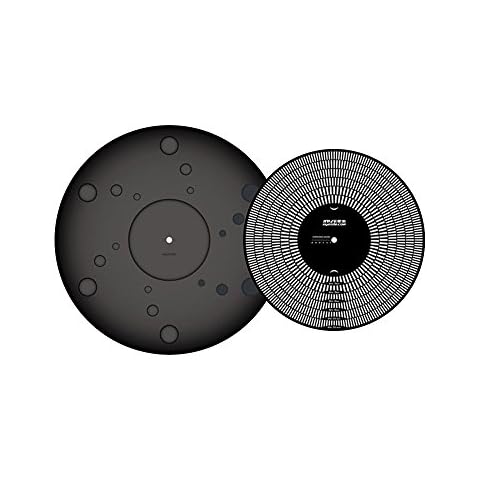 Oyaide BR-12 Turntable Mat (includes a Strobo disc and overhang gauge) Cover