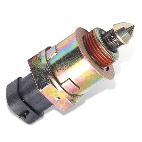 Gseigvee 1 PC Car Fuel Injection Idle Air Control Valve Replacement, Fuel Injection Accessories OEM #17089062 AC102 17089062 AC1 17111281 17111286 Compatible with Cadillac Chevrolet (Multicolored)