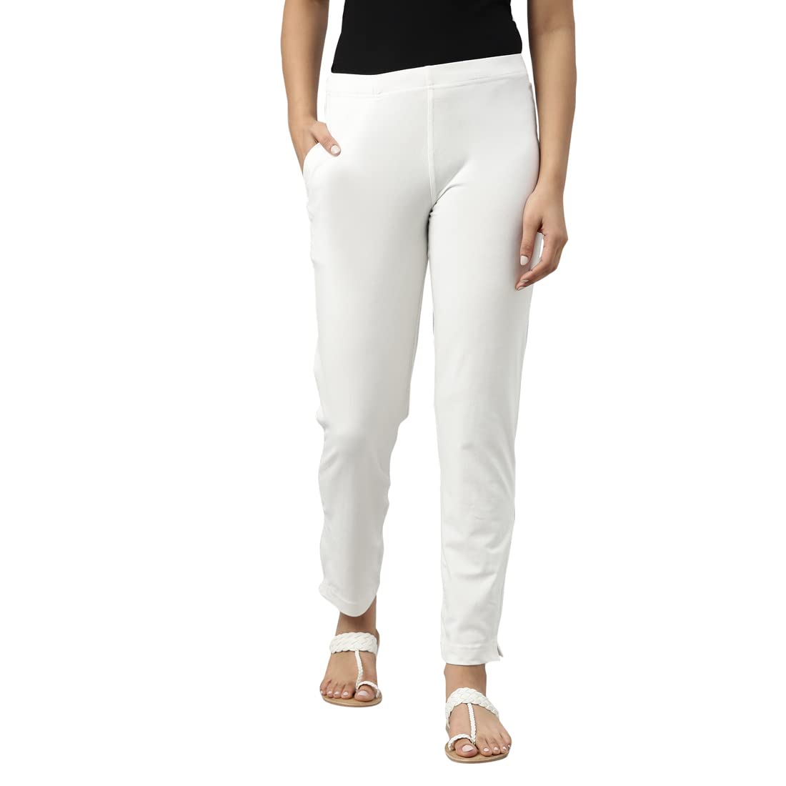 go colors Women's Regular Fit Cotton Pant-picture-27