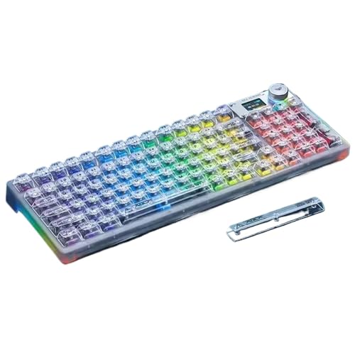 KXPbg\CX Bluetooth JjJL[{[h RGB  2.4G ڑQ[уItBXp PC ANZTƌ݊(WHITE)