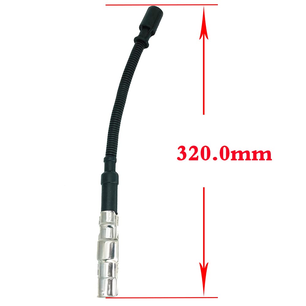 Amazon.com: DMCOIL Set of 8 Ignition Coil And Wires Set Pack  