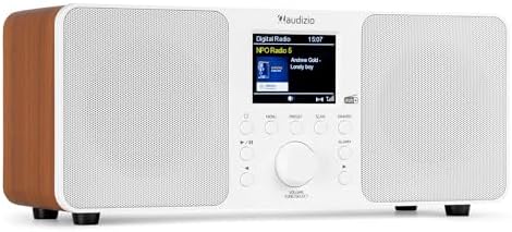 Audizio Tune60 DAB+ Radio - Vintage Digitalradio Mit Bluetooth 40W