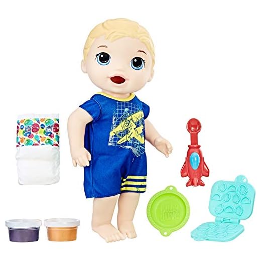 Baby Alive Super Snacks Snackin' Luke (Blonde)