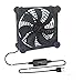 5VDC EISKUHL U01,Silent 120mm USB Fan,3 Adjustable Wind speeds for Receiver DVR PlayStation Xbox Computer Cabinet Cooling