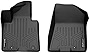 SMARTLINER Custom Fit Floor Mats 1st Row Liner Set Black Compatible with 2017-2022 Kia Sportage / 2019-2021 Hyundai Tucson