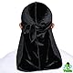 Veeta Herren Velvet Durag, Schwarz, Einheitsgröße