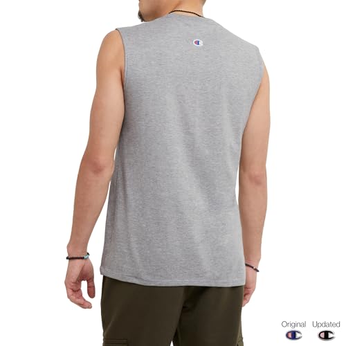 champion men39s muscle tank classic graphic muscle tee sleeveless t-shirt for men reg or big amp tall