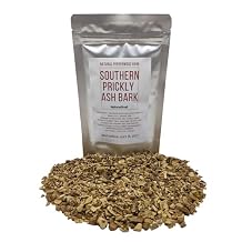 Southern Prickly Ash Bark - 100% Zanthoxylum Clava-herculis, Cut & Dried - Hercules Club or Toothache Tree Bark - 2.0oz/56.7g