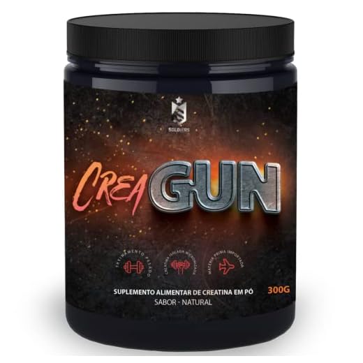 Creatina Creagun 300g - Soldiers Nutrition - Importada