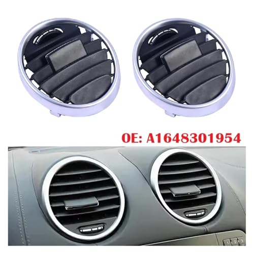 Ventilación de aire para tablero de Benz GL/ML 2006-2012, panel central de repuesto (2 unidades) 5