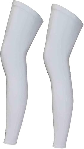 ATURQBRIS Leg Sleeves Compression Long Sleeve Calf and Shin Supports for Basketball Football Cycling