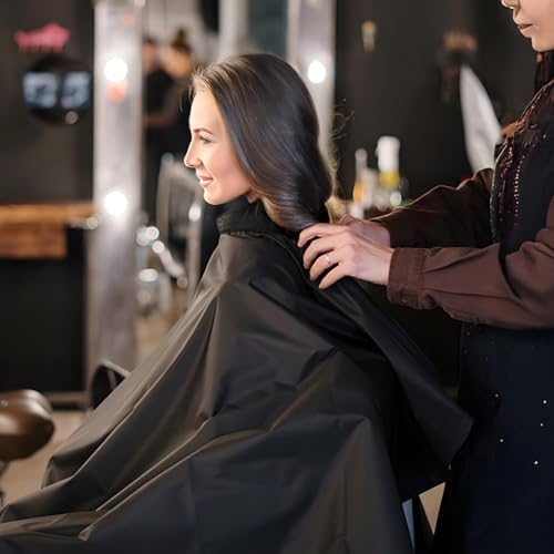 5 Capas para Corte de Pelo, Ajustables, 63 x 55 Pulgadas miniatura 2