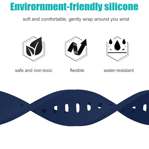 Image of ACM Watch Strap Silicone Belt 22mm compatible with Xiaomi Mi Watch Revolve Smartwatch Color Hook Band