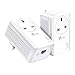Produktbild TP-Link TL-PA7017P KIT Gigabit Passthrough Powerline Starter Kit, Data Transfer Speed Up to 1000 Mbps, Ideal for HD/3D/4K Video Streaming and Online Gaming, No Configuration Required, UK Plug