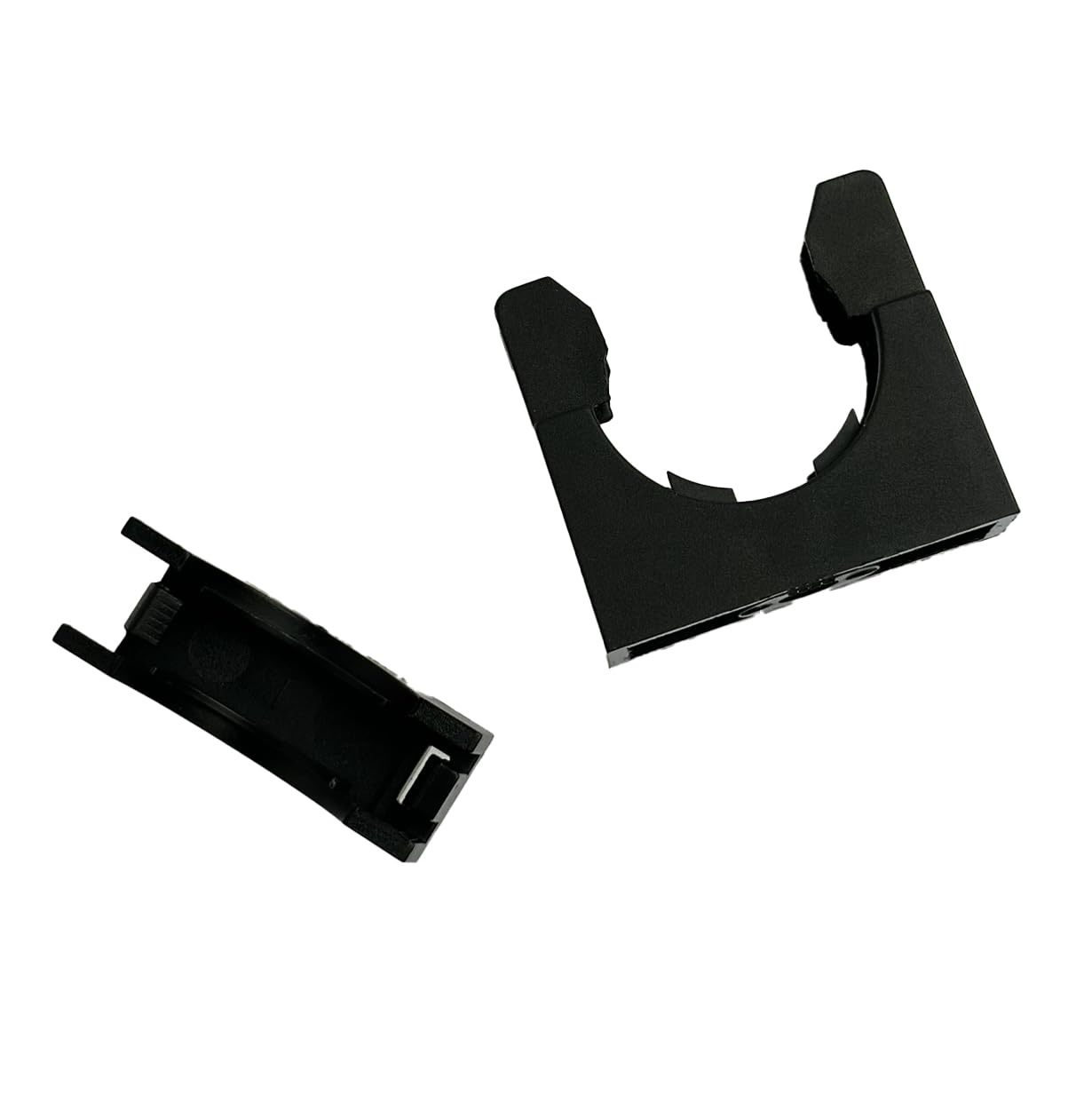 Staffe di fissaggio per condotto, colore: nero, 25 mm (M25), 100 pezzi