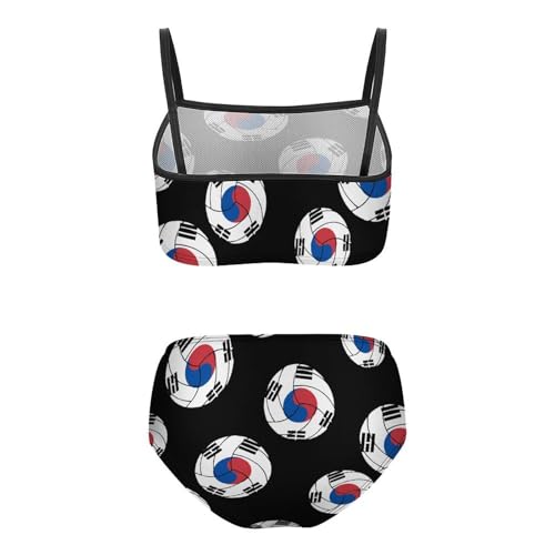 South_Korea Flag Volleyball Girls Swimsuits Two Piece Bikini Sets Beach Sport Swimwear Bathing Suit2