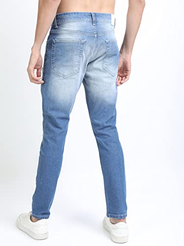 Image of Ketch Men's Tapered Fit Mid Rise Jeans (Stretchable)