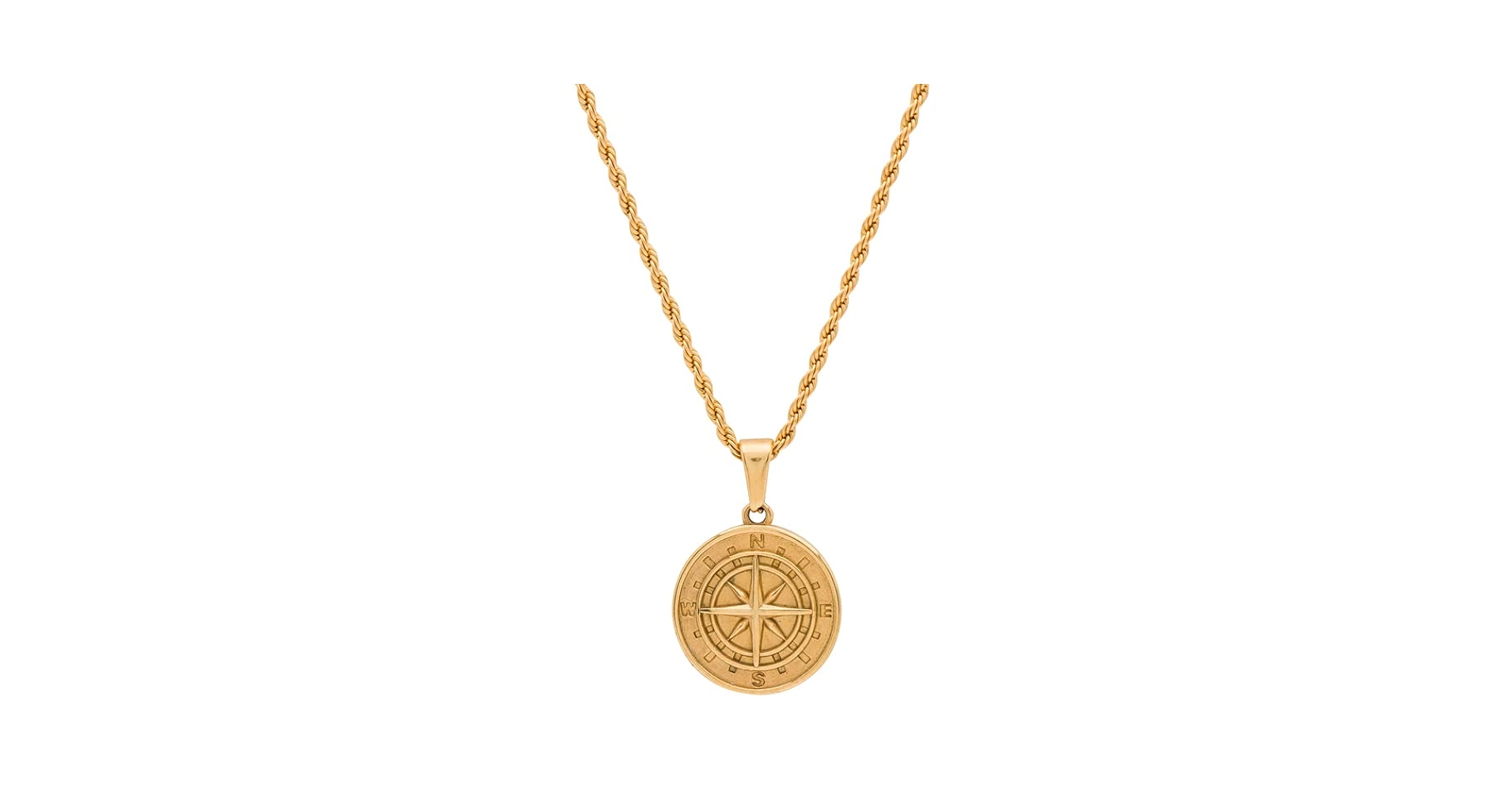 Planet '79 New and Improved! 18k Gold Compass North Star