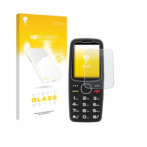 upscreen Matte Screen Protector Glass Film Compatible with Olympia Star - Anti-Glare, Anti-Fingerprint, 9H Glass Protection