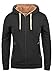 Produktbild DESIRES Vicky Pile-Zip Damen Sweatjacke Cardigan Sweatshirtjacke Mit Teddy-Futter, Größe:L, Farbe:Dark Grey Melange (8288)