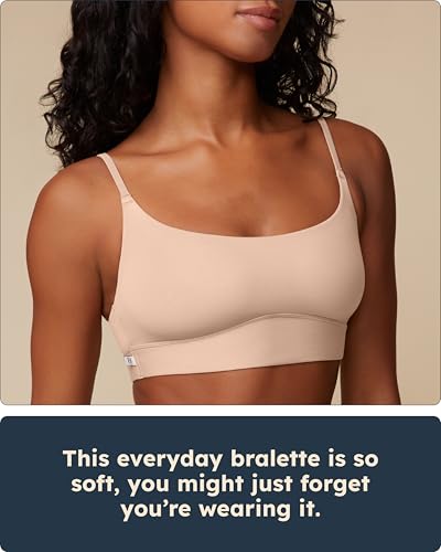 Bliss Scoop Bralette - Ultra-Soft & Lightweight, Wire-Free Scoop Neck Bralette for Women3