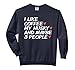I Love My Siberian Husky Dog Dad Mom Coffee Lover Funny Gift Comfort Colors Adult Sweatshirt