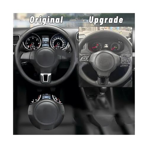 Tuning bouton multimédia pour volant VW Jetta Golf Caddy finition premium - 6