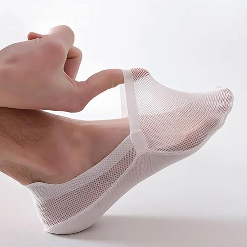 Ultra Thin Liner Socks Non Slip Combed Cotton No Show Socks, Summer Soft Breathable Sock for Women Men2