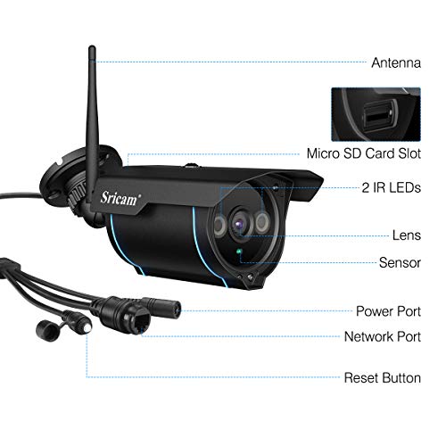 Sricam - Telecamera IP wireless di sorveglianza
