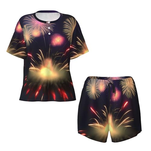 Impression 3D de feux d'artifice d'explosion EdWal lampe LED design veilleuse salon et chambre