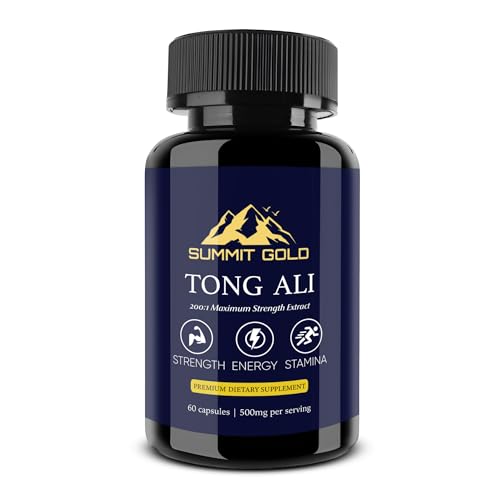TongAliBoost Premium Supplement High Strength Capsules 1000mg Per Serving | Pure Extract | Maximum Potency | 60 Day Supply | Natural for Men | Energy Supplement, Strength