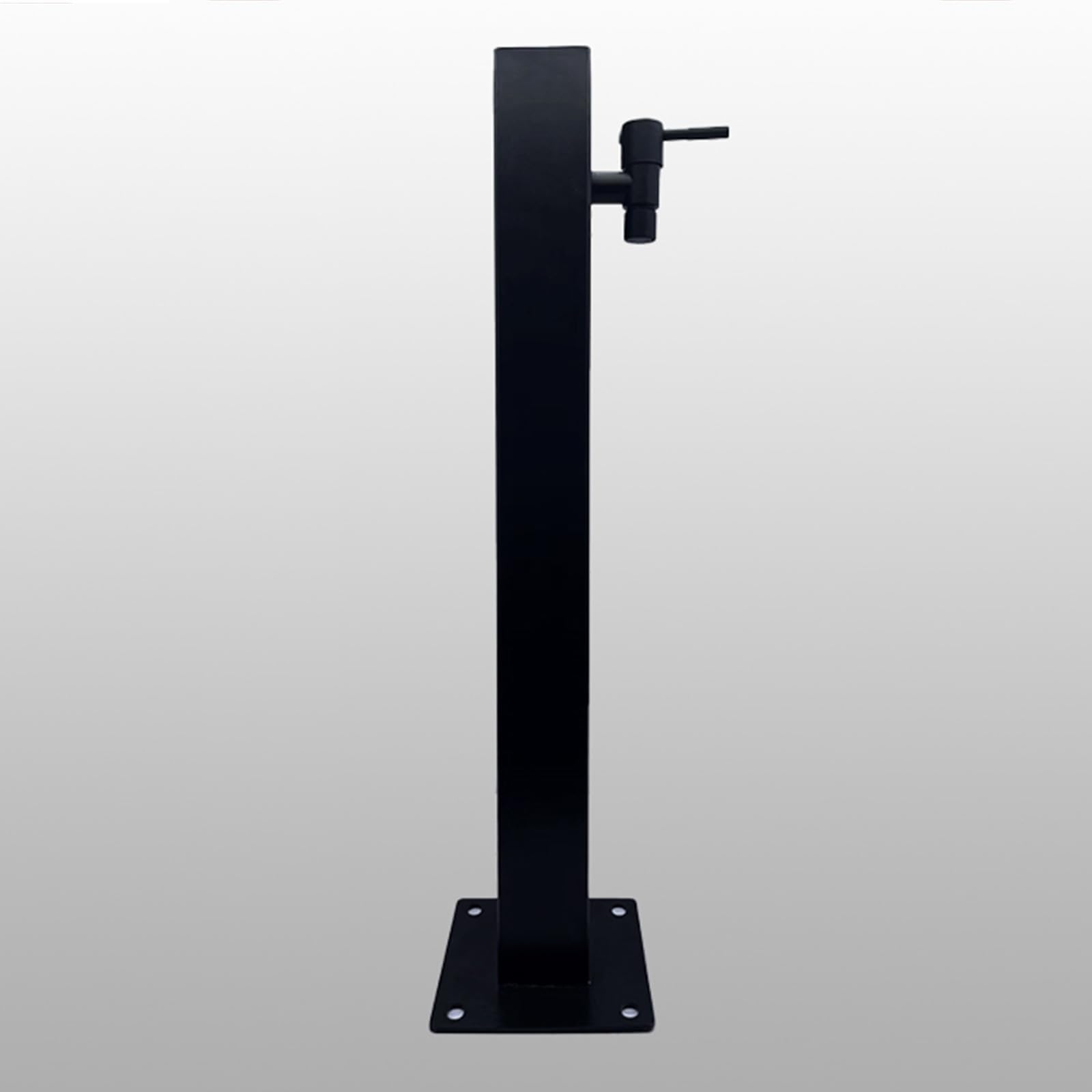 Robinet Antigel Extérieur, Colonne d'eau Verticale de Jardin en Acier Inoxydable, Colonne Autoportante, Support de Robinet, pour Balcons, Terrasses et Jardins