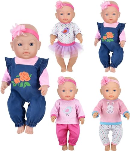 Vêtements de poupée adaptés aux tailles 35 à 45 cm : finissez-en avec les habits trop petits