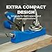 Kreg MKJKIT Mini Jig Kit - Simple, Compact Kreg Pocket-Hole Jig - Create Strong Joints Without Glue - For Tight Spaces & Small Projects - Unlimited Material Thickness