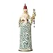 Enesco Jim Shore Heartwood Creek Golden Garland Santa w/ Gifts