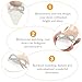 Ymapinc 2 Pcs Shoe Clips for Women Dress Shoes, Silver Rhinestone Bow for Heels, Decorative Charms for Women's Dress Shoes, Heels & Boots, Sparkling Shoe Jewelry with Rhinestones, Bow Designs