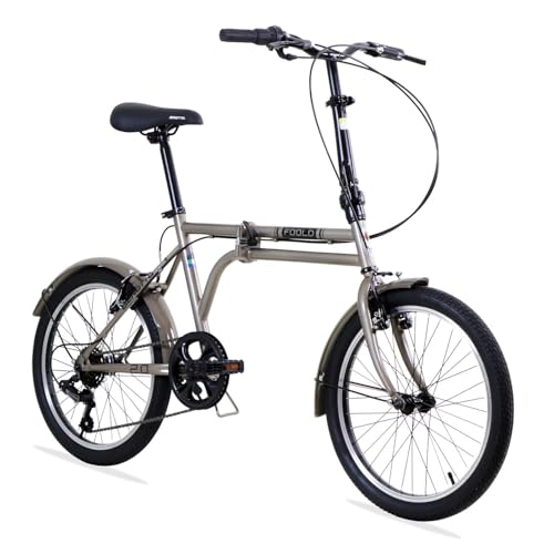 ONE O ONE Bicicleta BENOTTO Plegable FOOLD R20 6V Frenos V Acero